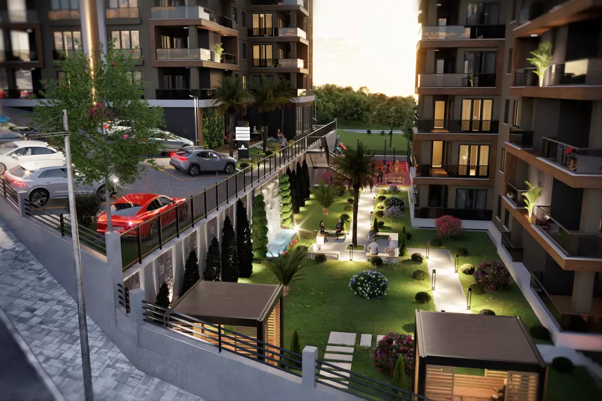 Nova Park ortak oturma alanı